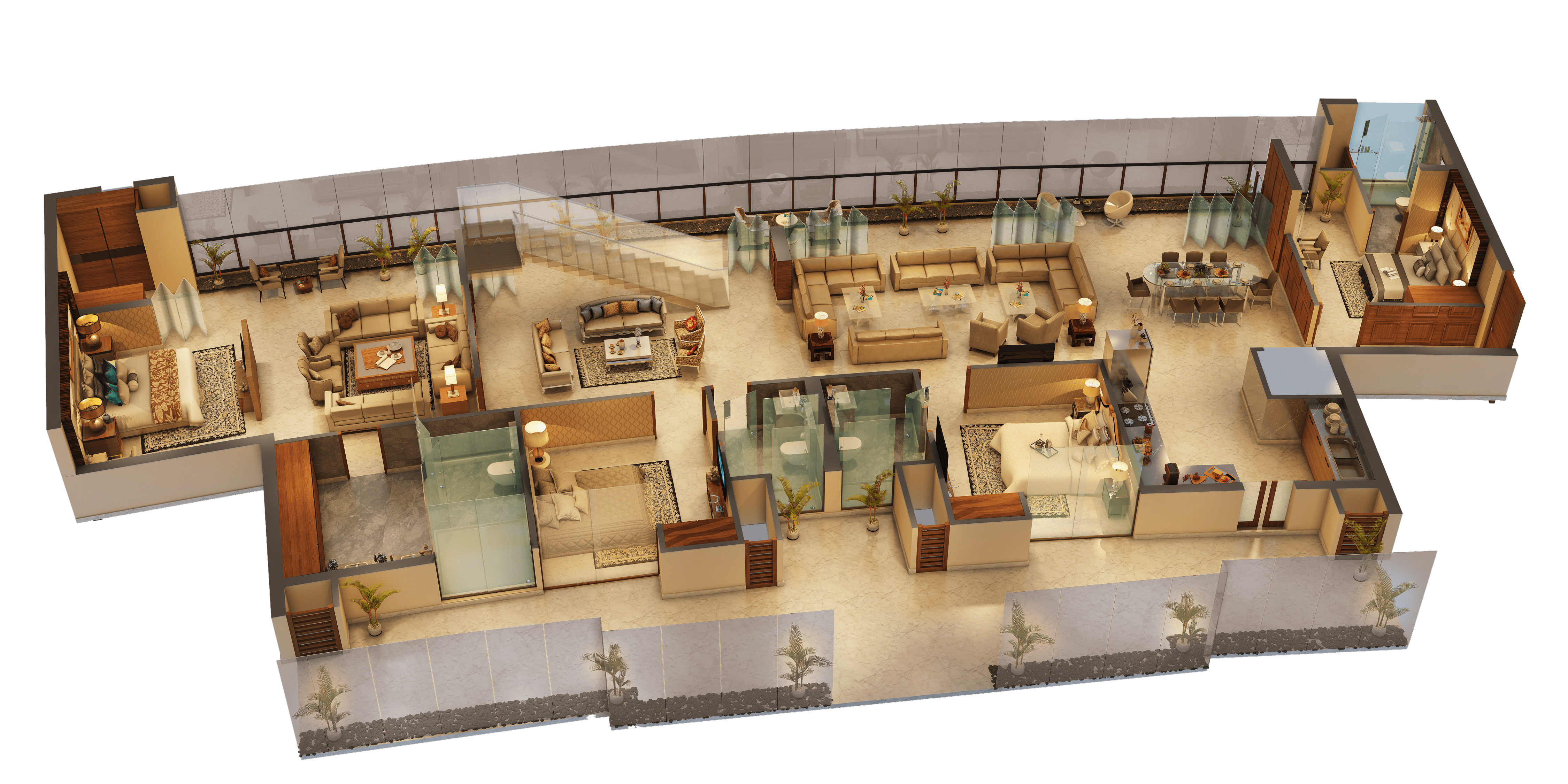 The Leela Sky Villas, New Delhi Floor plan